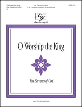 O Worship the King Handbell sheet music cover